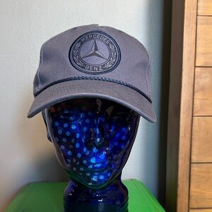 Mercedes-Benz Men's Gray Logo Baseball Cap